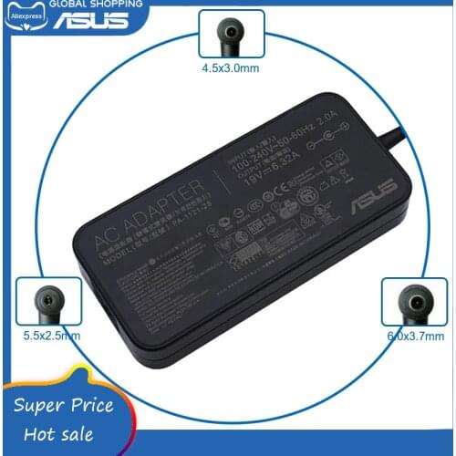 PA-1121-28 19V 6.32A 120W Laptop AC Adapter 4.5x3.0mm / 5.5x2.5mm AC adapter Power Charger Replacement parts For Asus Laptop