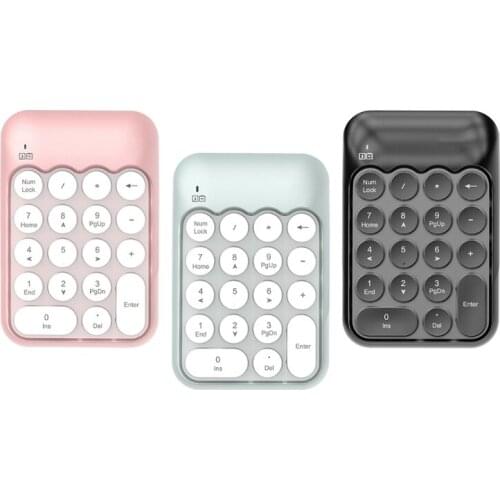 2.4G Numeric Keypad Portable Slim Mini Number Pad for Laptop Desktop Computer