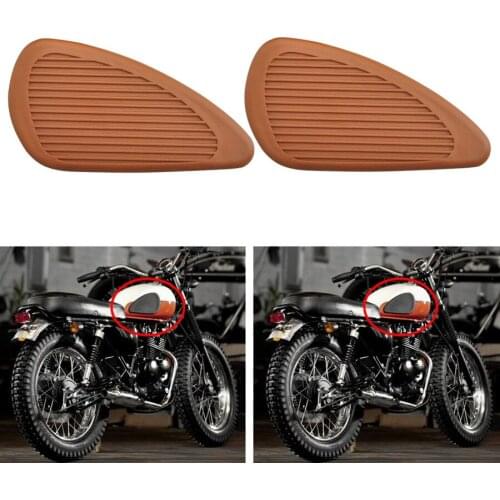 Motorcycle Anti slip Tank Pad Side Gas Knee Grip Traction Pads Protector Sticker For Harley Honda Yamaha Cafe Racer Classic
