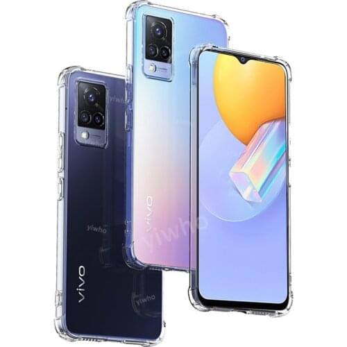 Armor Silicone Case For VIVO Y31 Transparent Soft TPU Clear Cover on for vivoy31 y 31 3 1 31y V2036 6.58" Phone Cases