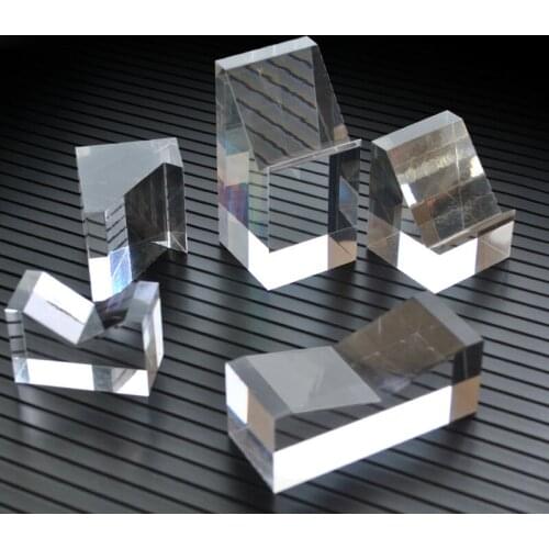 Super Thick Acrylic Decorative Plate With Baffle Anti-slip Slope Inclined Display Frame Acrylic Base Transparent Bottom Bracket