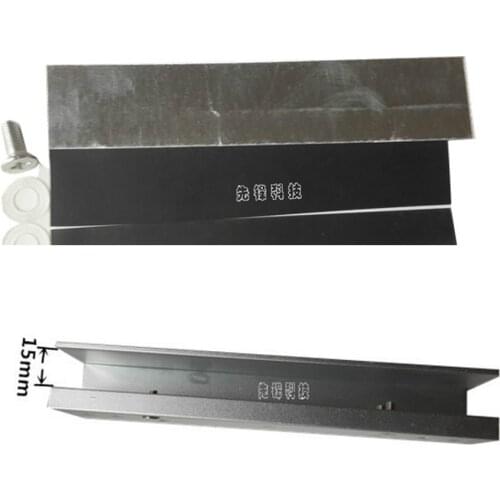 Free shipping Magnetic lock U shape bracket for 280kg/600bls frameless glass door for Access Control System