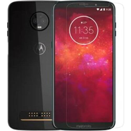 2.5D Tempered Glass For Motorola Moto Z3 Protective Film 9H Explosion-proof LCD Screen Protector For Moto Z3