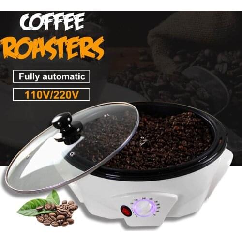 110V/220V Electric Coffee Roaster Home Coffee Beans Machine Roasting Baking Tools Mini Popcorn Machine Household Grain 1200W