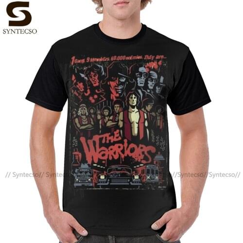 Warrior T Shirt The Warriors Poster T-Shirt Polyester XXX Tee Shirt Funny Fashion Short Sleeves Graphic Tshirt