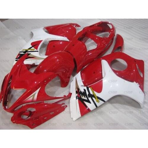 GSX-R1300 2008 - 2014 Abs Fairing GSX-R1300 10 11 Fairing Kits GSXR 1300 2013 Red White Abs Fairing