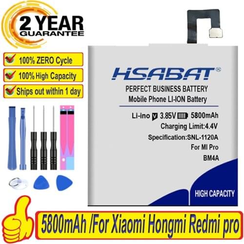 HSABAT Xiaomi Redmi Pro Batteries