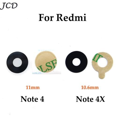 JCD For Xiaomi Redmi Note 4 Note4 for Xiaomi Redmi note 4X note4X Camera Glass Lens with Adhesive Glue