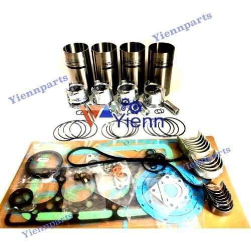 For Caterpillar cat C2.2 C2.2T Overhaul Rebuild Kit Full Gasket set Liner Piston ring Bearing Tractor Engine Spare Parts