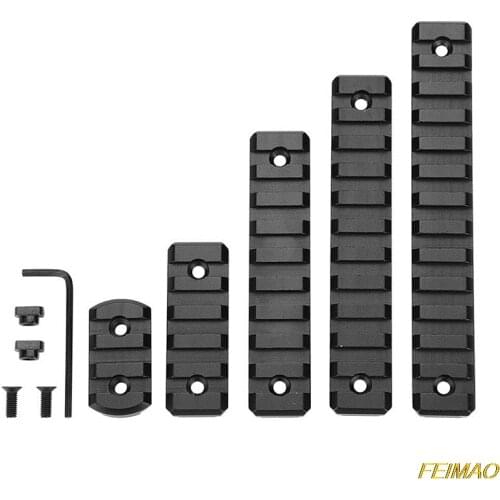 Rail Tactical Rifle Scope Mount Section Adapter 3 5 7 9 11 Slots Side Rai