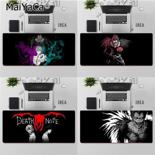 Maiyaca Top Quality Anime Manga Death Note Ryuk Customized laptop Gaming mouse pad Free Shipping Large Mouse Pad Keyboards Mat