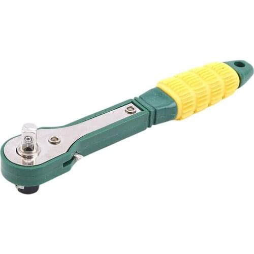 Mini 1/4 Screwdriver Rod Adjustable Rapid Ratchet Wrench Quick Socket Wrench Tools