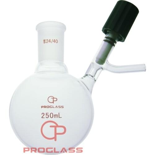 Reaction Flask,High vacuum Stopcock,24/40 Joint,50mL~2000mL