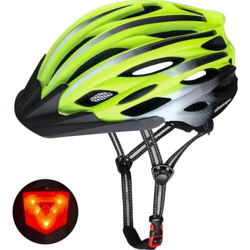 SHINMAX USB Rechargeable Light Mtb Bicycle Helmet Detachable Sun Visor Mountain Road Bike Helmet MenS Sports Helmet Casco Mtb