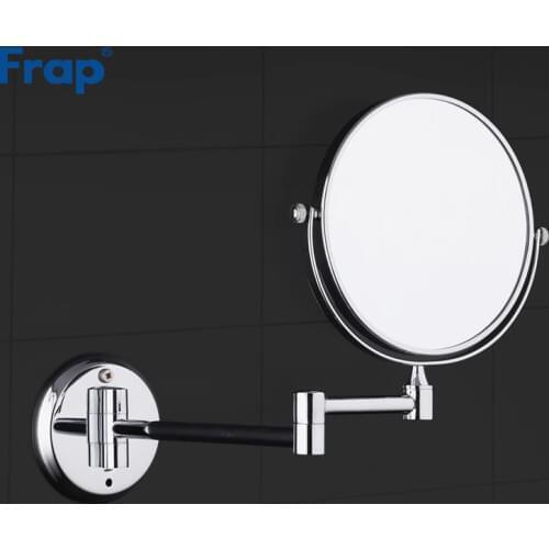 FRAP Bath Mirrors modern bathroom make up mirrors magnification mirrors with extend arm wall mounted chrome bathroom accessories