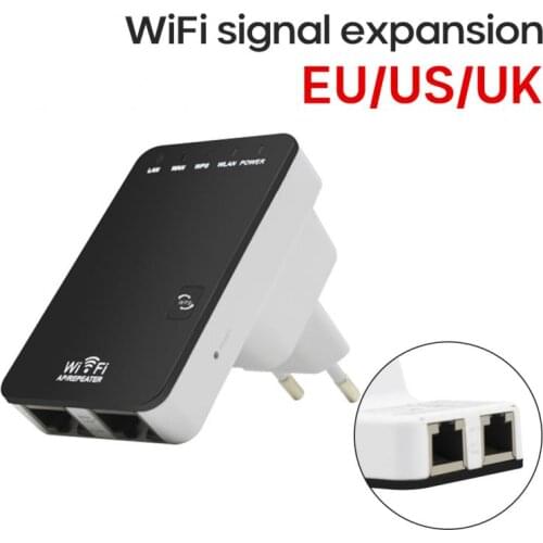 Wifi repeater standard wireless signal booster 300Mbps high-speed transmission network amplifier Wifi super signal booster