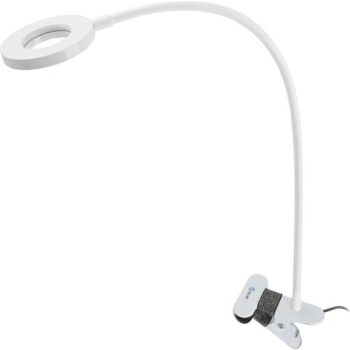 Clamp Type Adjustable Side Microscope LED Ring Light Illuminator Lamp Spot Light Lamp Fill Light Lamp For HDMI USB Video Camera