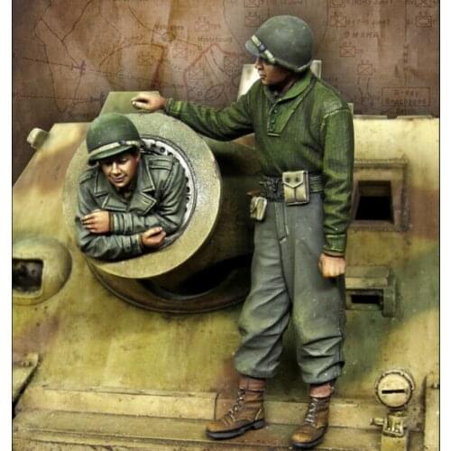 1/35 Resin Model Figure GK, Unassembled and unpainted kit