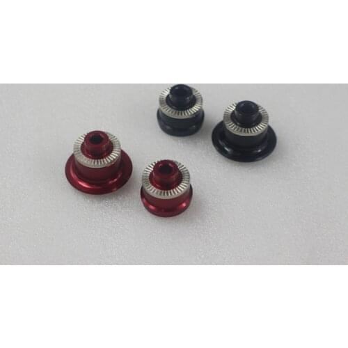 135mm * QR side caps for Powerway M71 MTB rear hub PFH-M71 side caps adaptors, black & red, Aluminum Alloy AL7075 bike converter