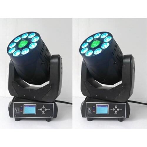 2pcs/lot super 90W Spot+Wash 2 IN1 Led Moving Head Light white+9x18W RGBWA UV 6 IN1 LEDS 6 gobos for DJ Party