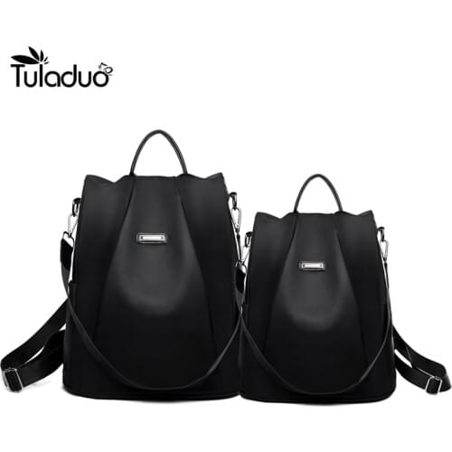 2020 New Fashion Woman Backpack High Quality Youth Oxford Leather Backpacks for Teenage Girls Female School Shoulder Bag
