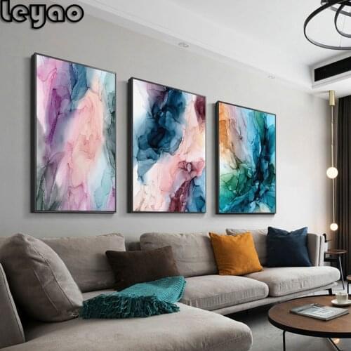 Abstract Cloud Diamond Painting Colorful Wall Art diamond embroidery Contemporary Creative Picture,square,round,diamond mosaic