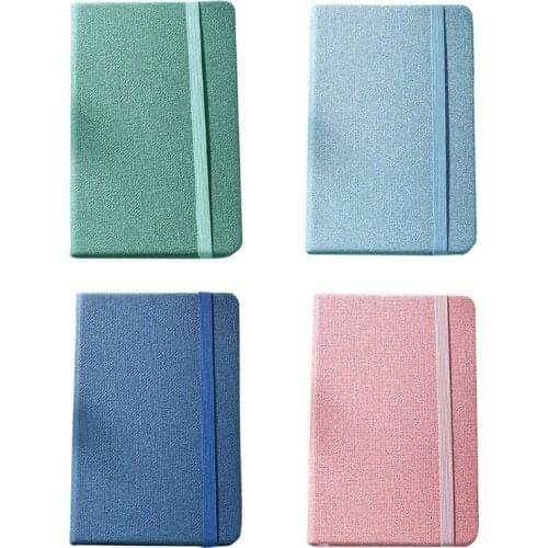 PU Leather Cover Diary Book Paper Vocabulary Notebook English Word Notepad Memo