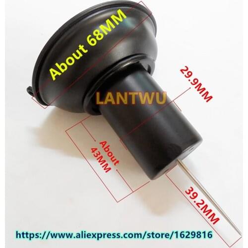 Diameter 29.9MM Keihin carburetor vacuum diaphragm plunger assembly(configured Jet needle)Used for HM 4 cylinder CB750 Motorbike