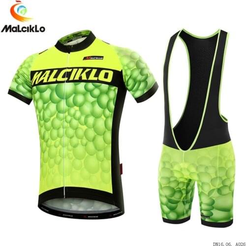 Malciklo 2019 Pro Summer Cycling Jersey Set Mountain Bike Clothes Road Bicycle Clothing Maillot Ropa Ciclismo Men Cycling Set