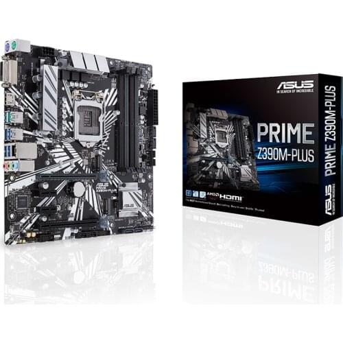NEW For ASUS PRIME Z390M-PLUS Original motherboard Socket LGA1151 DDR4 Z390 Desktop Motherboard
