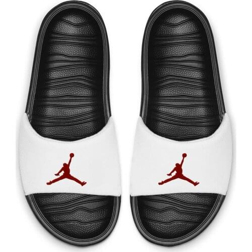 Original Nike Jordan Break Slide Slippers Male-Red AR6374-602 new arrival fashion stylish casual Nike mens summer basketball slippers