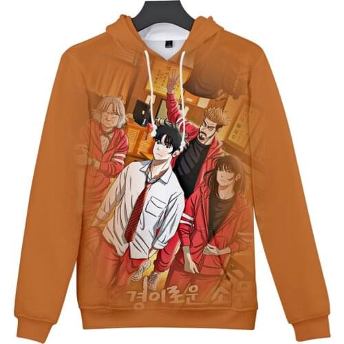 2020 Autumn Winter Sweatshirts The Uncanny Counter 3D Digital Printing Hoodies Men/Women Fashion Streetwear Hoodie Pullover