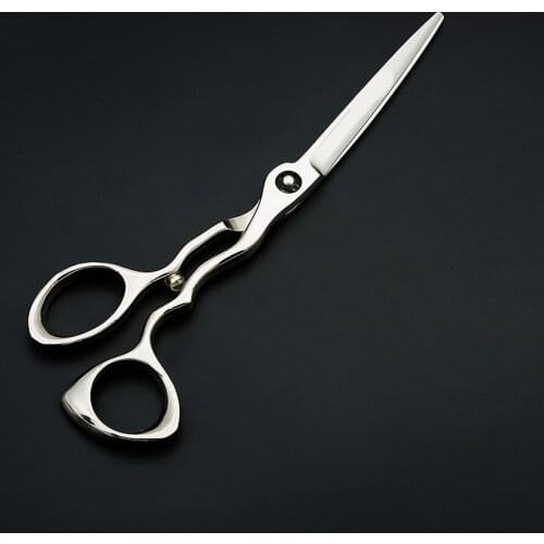 Barber hair scissors 6 inch 440C bird shape professional stainless steel cutting scissors hairdressing stylist scissors tool