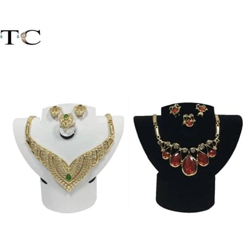 Necklace Bust Display Jewelry Pendant Rack Holder Foldable Velvet Stand Simple Easel Jewelry Stand Organizador De Joyas