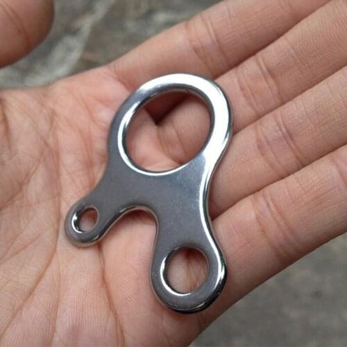 3PCS 3 Hole EDC Tent Accessories Tools Survival Buckle Multi-purpose Outdoor Knotting Sport Climbing Carabiner Camping Equipment