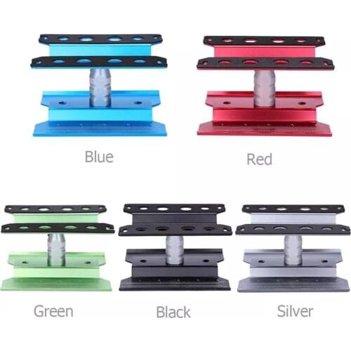 RC Repair Stand Metal Repair Station Work Stand Assembly Platform for 1/10 1/8 RC Car TRX-4 Axial SCX10 D90 Tamiya HSP HPI