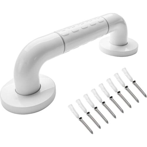 Thickend Shower Handles for Handicap Heavy Duty Grab Bar Bathroom Balanced Bar Stainless Steel Non-slip Handrail