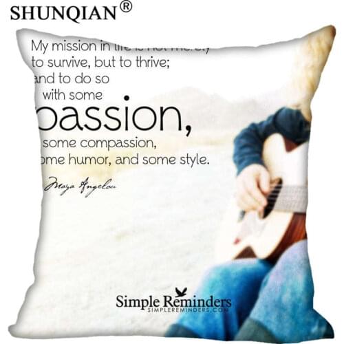 Passion Custom Gift Pillow Cover Decorative Square Zippered Two Side Pillowcase 35x35cm,40x40cm,45x45cm,60x60cm