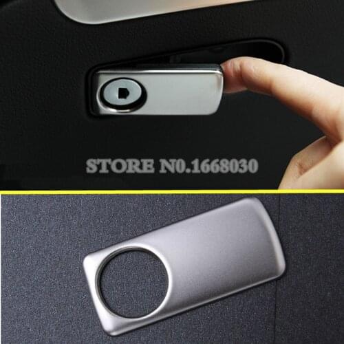 Interior Glove Box Button Cover Trim 1pcs For Benz V-Class W447 2014-2021 Car accesories interior Car decoration
