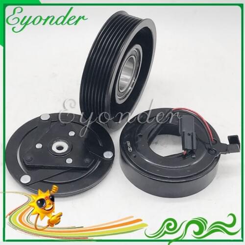 A/C AC Air Conditioning Compressor Electromagnetic Magnetic Clutch set for Renault LAGUNA III M9R 2.0 8200890987 8200561276