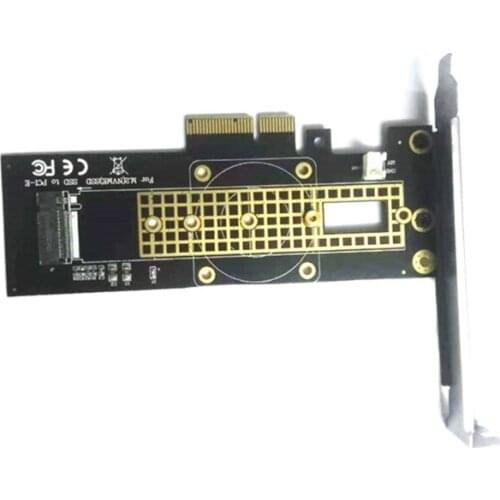 M.2 to PCIe Adapter Card M.2 NVME PCIe x4 x8 x16 SSD Converter Card Support M-Key NVME PCIe 2230/2242/2260/2280/22110