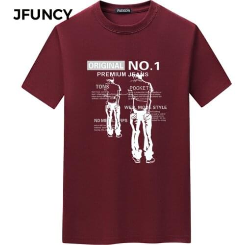 JFUNCY Oversized Men T-shirt 2021 Summer Short Sleeve Casual T Shirt Fashion Graphic Top Mens Clothing Man Harajuku Tshirt