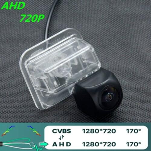 AHD 720P/1080P Fisheye Car Rear View Camera For Mazda 3 Mazda 6 CX-9 CX-7 CX-5 Besturn X80 B50 Reverse Vehicle Camera