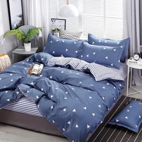 Bedding Sets King Bed Duvets Manga Duvet Cover Bedsheets Cotton In Queen...bedding Single 2-seater Coverts for...Nordic Bed 90
