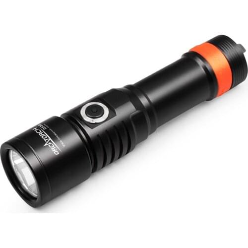 ORCA Scuba Diving 1050 lumens D530 CREE LED Flashlight Torch Underwater 150-Meter Waterproof Search Night Dive Freediving