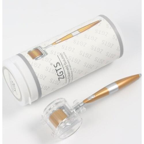 Mezoroller micro needle roller ZGTS titanium derma roller 0.2 0.25mm 192 microniddle roller for face mesoterapia corporal