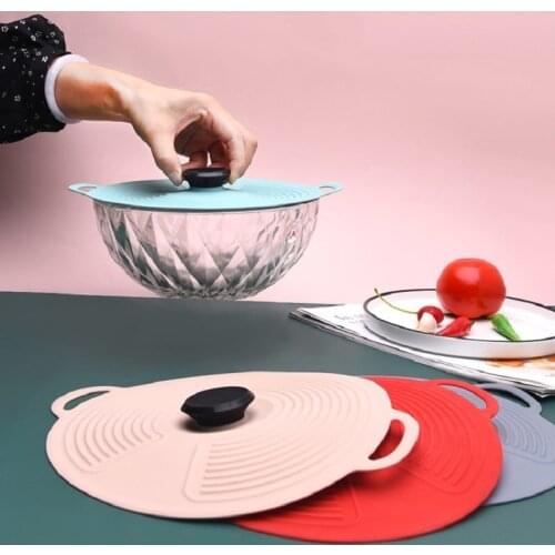 Reusable Self Sealing Lid Silicone Stretch Lids Universal Lid Silicone Bowl Pot Lid Silicone Cover Pan Cooking Food Fresh Cover