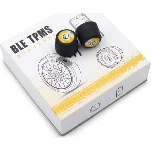 Motorcycle Tire Pressure Monitor Alarm System TPMS BT 4.0 for Andriod for iOS 4 Sensors