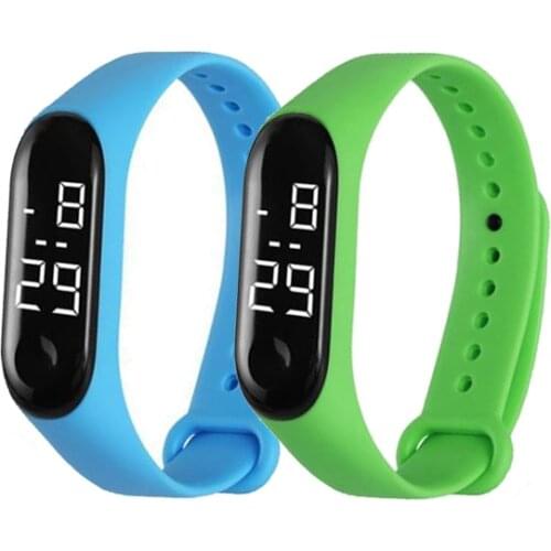Men Women Sport LED Digital Watch Men LED Watch Silicone Electronic Watch Couple Watches Clock Relogio Digital Montre Home