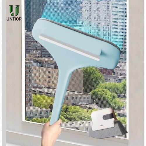 UNITOR Multifunction Window Cleaning Brush Window Cleaner Dust Remover Screen Window Glass Cleaner Wipper Crevice Brush Set